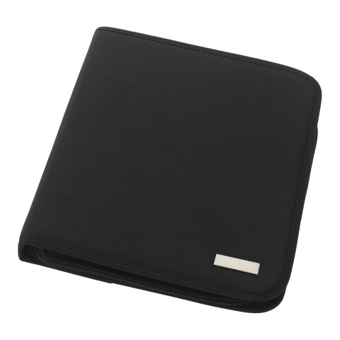 Portafolios A4 deluxe con cremallera Stanford Estándar | negro | sin montaje de publicidad | no disponible | no disponible | no disponible