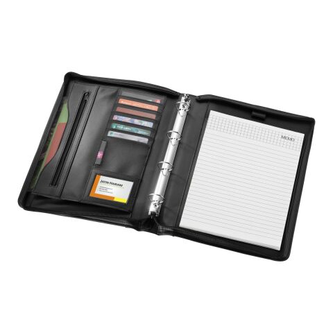 Portafolios de maletín A4 Ebony Estándar | Negro intenso | sin montaje de publicidad | no disponible | no disponible