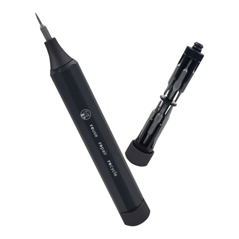 Juego de destornilladores todo en uno de 10 piezas &quot;SCX.design T18&quot; negro | sin montaje de publicidad | no disponible | no disponible