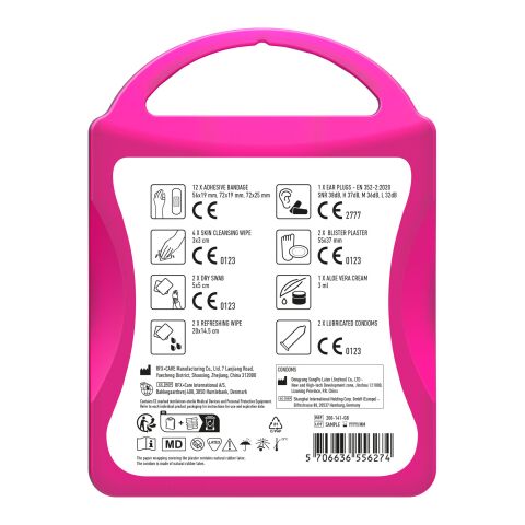 MyKit Festival Plus Magenta transparente | sin montaje de publicidad | no disponible | no disponible