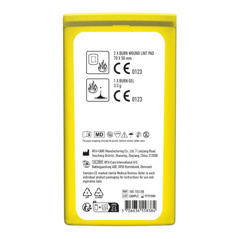 MiniKit Quemaduras Amarillo transparente | sin montaje de publicidad | no disponible | no disponible