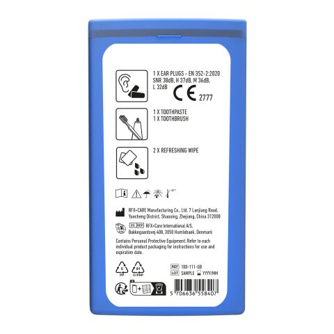 MiniKit A bordo Azul transparente | sin montaje de publicidad | no disponible | no disponible