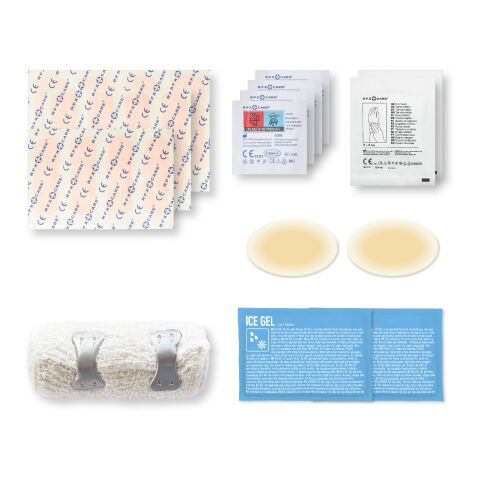 MyKit Kit de primero auxiliios Deporte en bolsa de papel blanco | sin montaje de publicidad | no disponible | no disponible