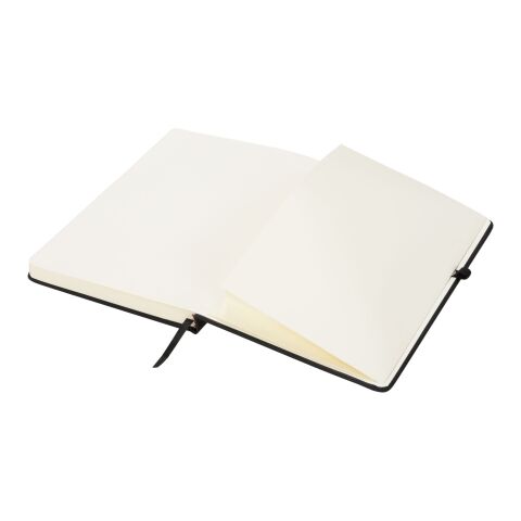 Libreta A5 con 128 hojas &quot;Rivista&quot; Estándar | Negro | sin montaje de publicidad | no disponible | no disponible