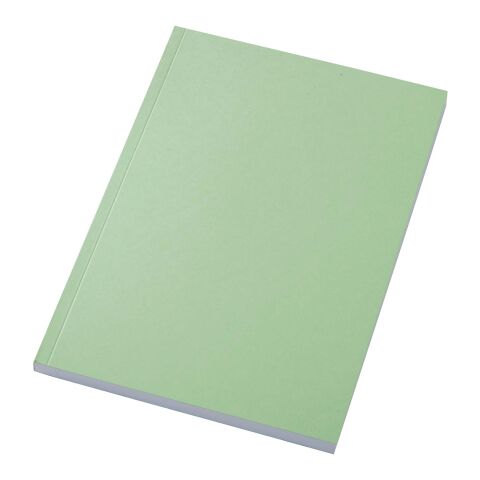 Libreta A5 de tapa blanda con 100 hojas de papel reciclado "Novella Austen" Verde