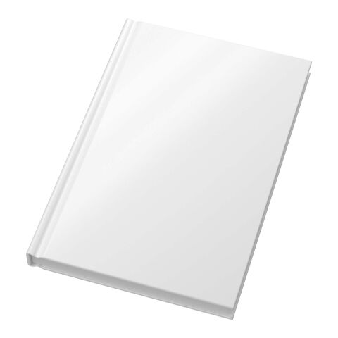 Libreta de tapa dura brillante A5 con 100 hojas "Novella Brontë" Blanco | sin montaje de publicidad | no disponible | no disponible