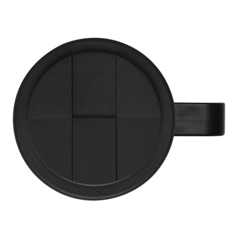 Brite-Americano Grande taza 350 ml mug con tapa antigoteo Negro intenso-Negro intenso | sin montaje de publicidad | no disponible | no disponible