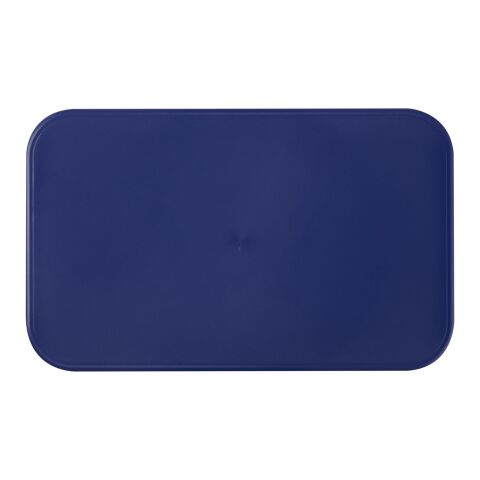 Fiambrera de doble capa &quot;MIYO&quot; Azul-Blanco-Azul | sin montaje de publicidad | no disponible | no disponible