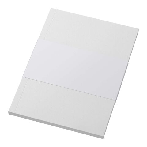 Libreta A6 de tapa blanda con 50 hojas de papel reciclado Novella Austen blanco