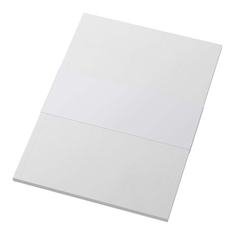 Cuaderno Novella Austen de tapa blanda reciclada, tamaño A5 - 50 hojas rayadas blanco