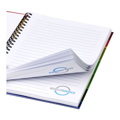 Cuaderno A4 Wire-o y tapa dura blanco-negro | sin montaje de publicidad | no disponible | no disponible