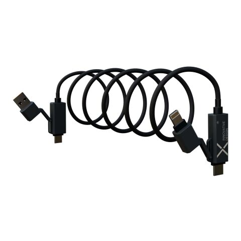 Cable de carga de silicona magnético de 100&nbsp;W "SCX.design C59" Estándar | Negro intenso | sin montaje de publicidad | no disponible | no disponible