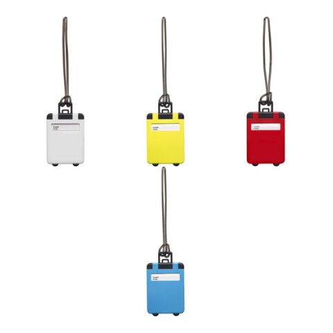 Identificador de equipaje blanco | sin montaje de publicidad | no disponible | no disponible