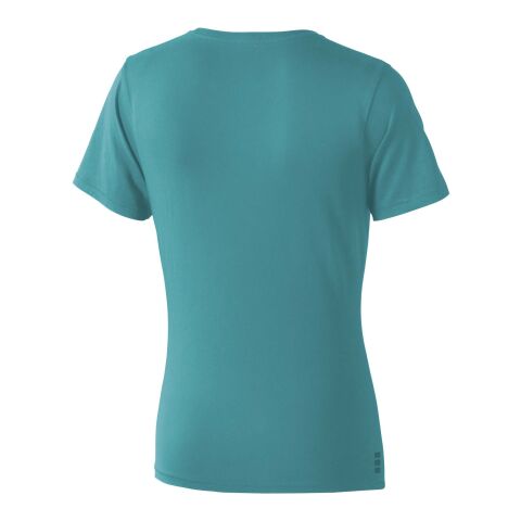 Camiseta de manga corta de mujer &quot;Nanaimo&quot; Estándar | Azul aqua | M | sin montaje de publicidad | no disponible | no disponible | no disponible
