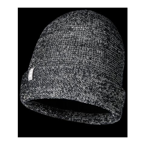 Gorro beanie reflectante &quot;Rigi&quot; Negro | sin montaje de publicidad | no disponible | no disponible | no disponible
