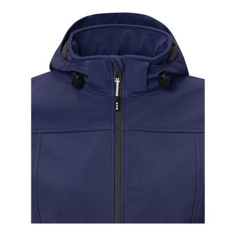 Chaqueta softshell de mujer "Langley" Estándar | Azul marino | XXL | sin montaje de publicidad | no disponible | no disponible | no disponible