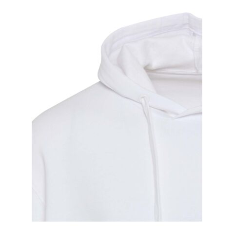 Sudadera oversize con capucha unisex orgánica con certificado OCS de 280 g/m2 "Boris" Estándar | Blanco | XXS | sin montaje de publicidad | no disponible | no disponible | no disponible