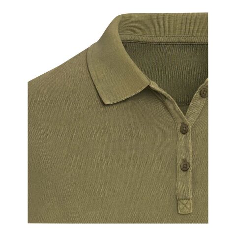 Polo de 200 g/m2 lavado para mujer "Calgary" Estándar | Forest Green2 | M | sin montaje de publicidad | no disponible | no disponible | no disponible