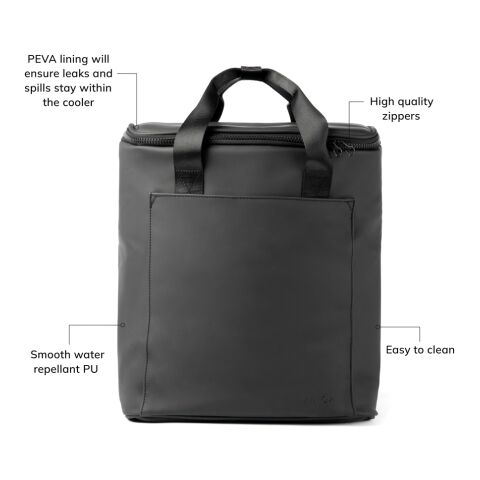 VINGA Mochila nevera trail Baltimore negro | sin montaje de publicidad | no disponible | no disponible