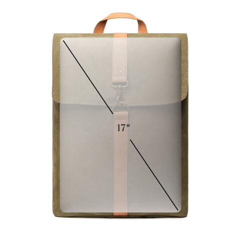 VINGA Mochila de lona Bosler verde | sin montaje de publicidad | no disponible | no disponible