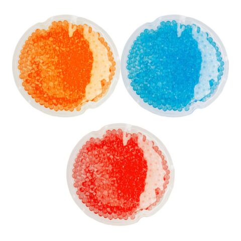 Parche redondo de frío-calor azul claro | sin montaje de publicidad | no disponible | no disponible