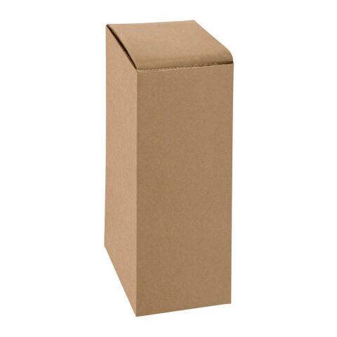 PIETRO. Vaso de viaje de bambú de 500 mL Beige | sin montaje de publicidad