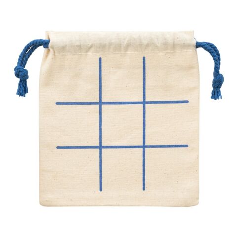 CROSSES. Clásico juego del tres en raya compuesto por 10 piezas de madera contrachapada Beige | sin montaje de publicidad