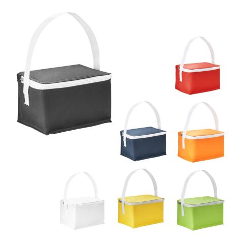 JEDDAH. Bolsa térmica 3L 600D Negro | sin montaje de publicidad