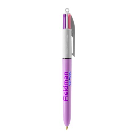 BIC® 4 Colours Fashion bolígrafo Blanco-Púrpura pastel | no disponible