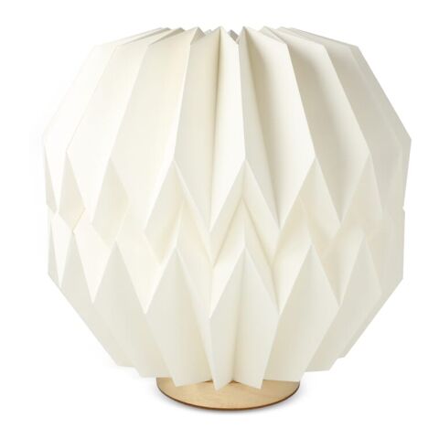 Coollux lámpara LED plegable de papel inspirada en Origami Luna 25cm Natural | sin montaje de publicidad | no disponible | no disponible