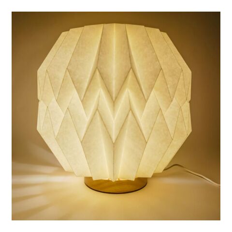 Coollux lámpara LED plegable de papel inspirada en Origami Luna 25cm Natural | sin montaje de publicidad | no disponible | no disponible