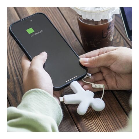 2064 | Xoopar Buddy Eco GRS Charging Cable Arco iris | sin montaje de publicidad | no disponible | no disponible | no disponible