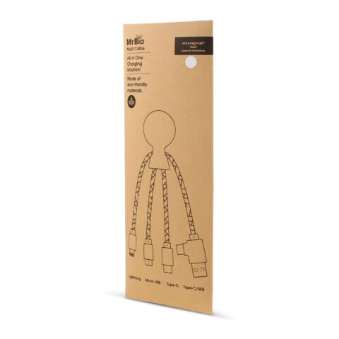 2081 | Xoopar Mr. Bio Charging cable Blanco | sin montaje de publicidad | no disponible | no disponible | no disponible