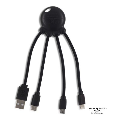 2087 | Xoopar Octopus Charging cable negro | sin montaje de publicidad | no disponible | no disponible | no disponible