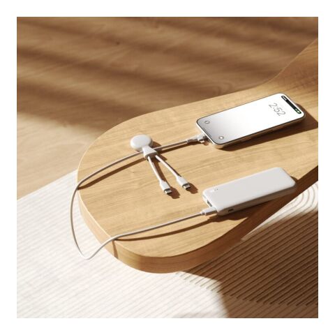 Xoopar Mr. Bio Cable múltiple largo USB-C de 1 metro Blanco | sin montaje de publicidad | no disponible | no disponible