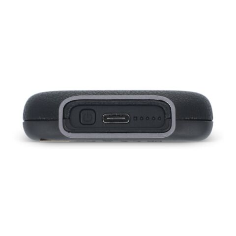 4026 - Xoopar Ine Oda Wireless Powerbank Compatible con MagSafe 5000 mAh Negro | Grabado | cara 1 | 50 mm x 50 mm