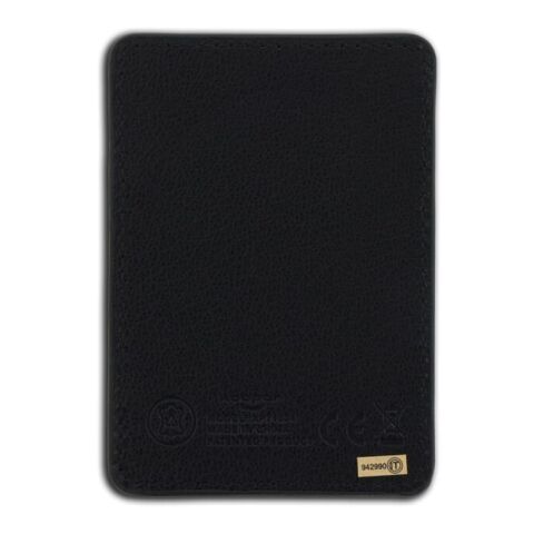 3198 | Xoopar Iné Mini NFC Wallet Recycled Leather Negro intenso | sin montaje de publicidad | no disponible | no disponible | no disponible