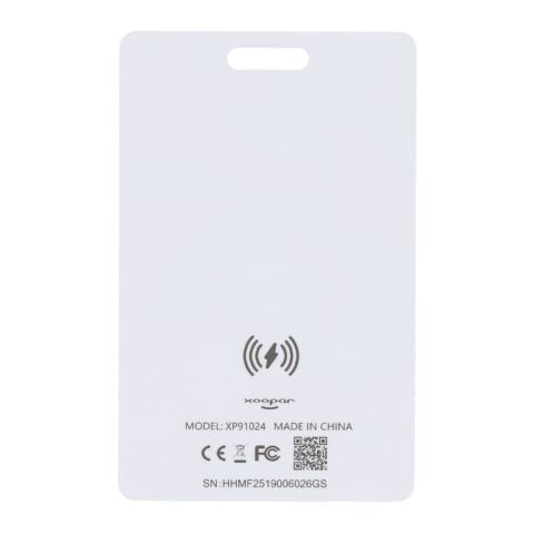 Xoopar ICE-Card Tarjeta de seguimiento ultrafina recargable Blanco