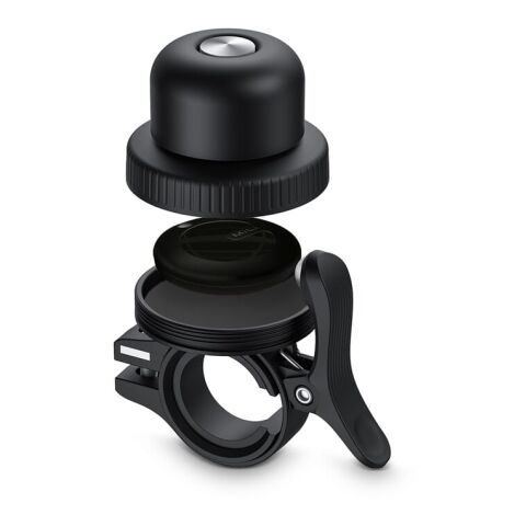 Localizador impermeable Aqiila Tagbird con timbre para bicicleta Negro