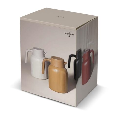 Jarra térmica Sagaform Trine (reciclada) 1.5 L rojo oscuro
