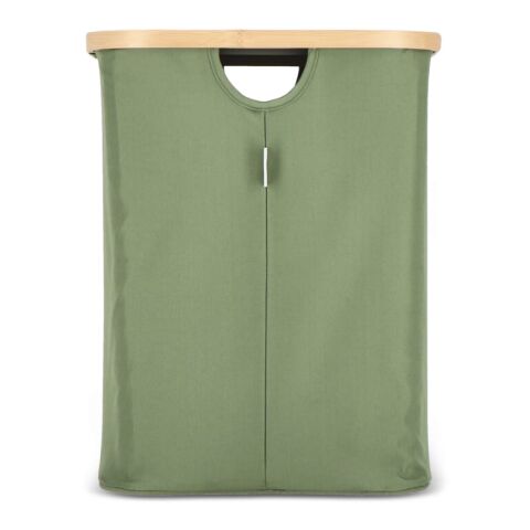 Cesta plegable InSideOut con tapa Sogne 40,5 x 33 x 42cm Verde oliva