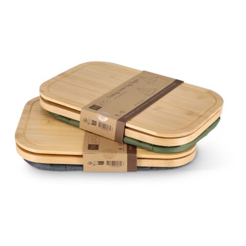 InSideOut plegable (refrigeración) Cesta Sogne 38 x 26 x 25cm Verde oliva