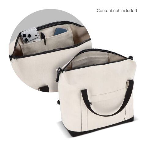 Bolsa de viaje InSideOut Reuuz Canvas 32 x 60 x 20 cm Beige-Negro