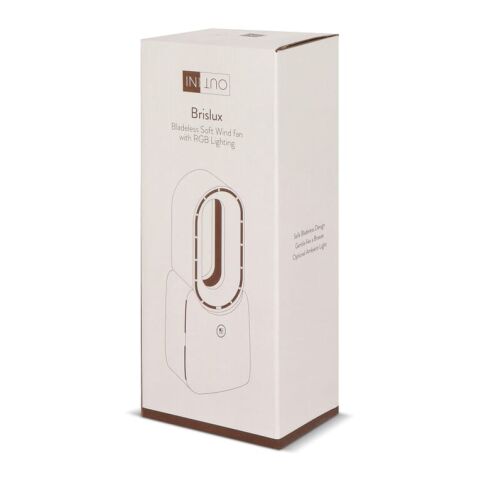 Ventilador sin aspas inSideOut Brislux con luz LED Beige | sin montaje de publicidad | no disponible | no disponible