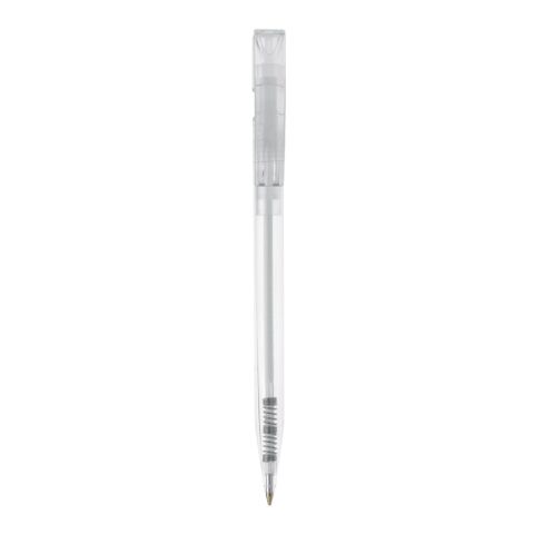Bolígrafo Nash Transparente Blanco-Blanco