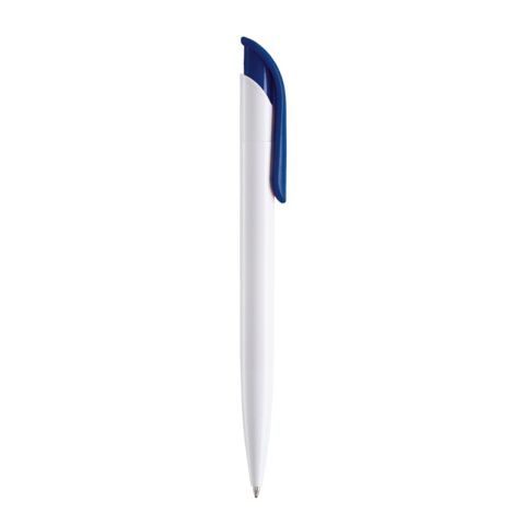 Bolígrafo Atlas color opaco Blanco-Azúl oscuro