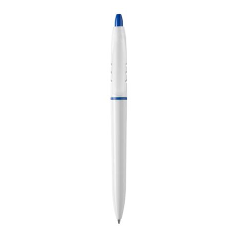 Bolígrafo S30 opaco Blanco-Azul / Blanco | Impresión De Pantalla 1 color | en el cuerpo alineado con el clip | 40 mm x 25 mm | no disponible