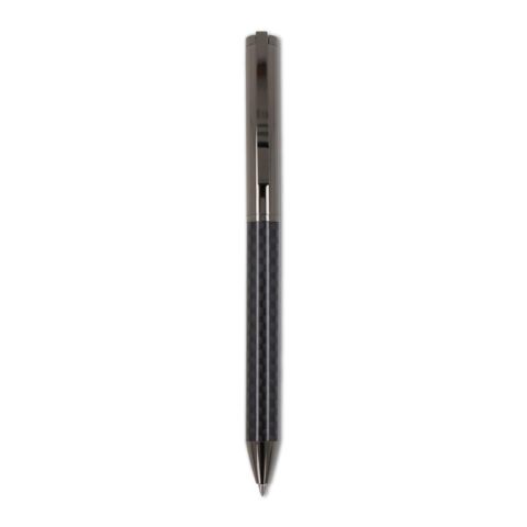 Set de bolígrafo y roller de metal en estuche de regalo gris metálico oscuro-gris metálico oscuro