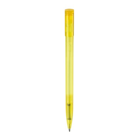 Bolígrafo Deniro Frosty Amarillo | Tampografía 1 color | on the clip | 30 mm x 7 mm | no disponible