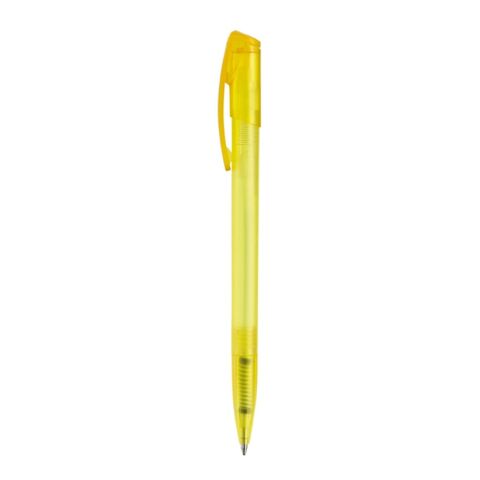 Bolígrafo Deniro Frosty Amarillo | Tampografía 1 color | on the clip | 30 mm x 7 mm | no disponible